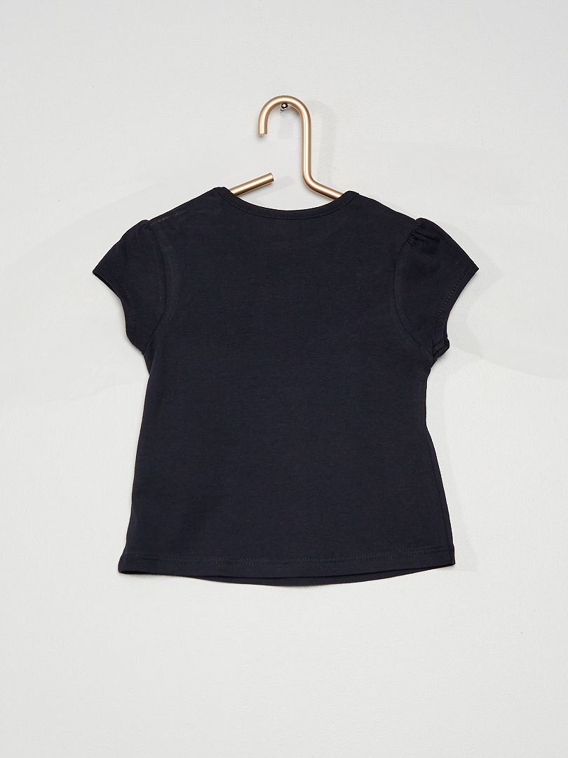 Camiseta de punto de manga larga AZUL - Kiabi
