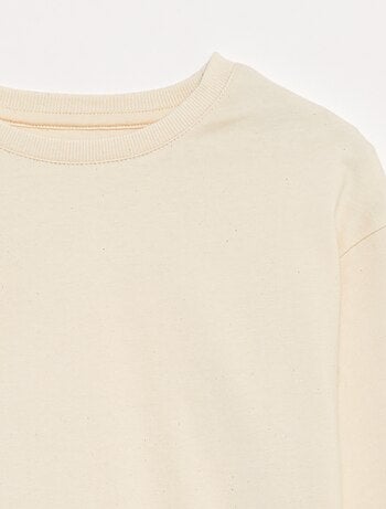 Camiseta de punto de manga larga