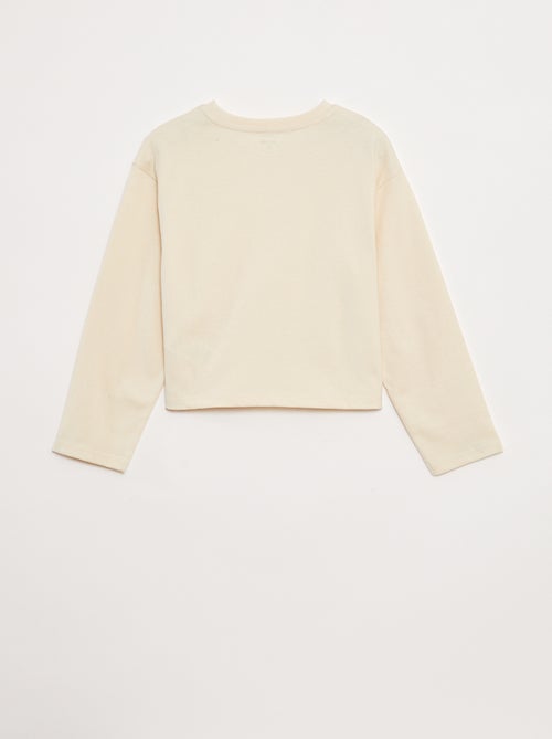 Camiseta de punto de manga larga - Kiabi