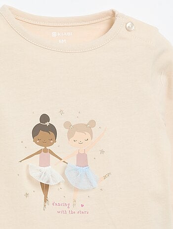 Camiseta de punto de manga larga