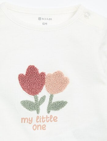 Camiseta de punto de manga larga