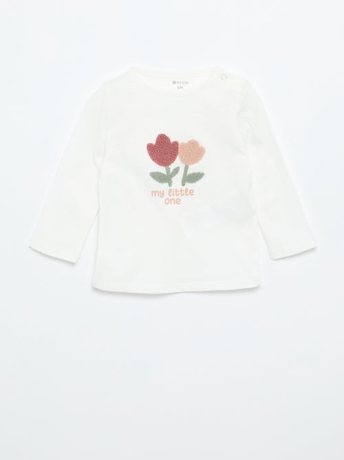 Camiseta de punto de manga larga - Kiabi Camiseta de punto de manga larga - Kiabi