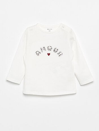 Camiseta de punto de manga larga