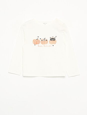 Camiseta de punto de manga larga