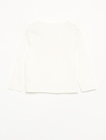 Camiseta de punto de manga larga