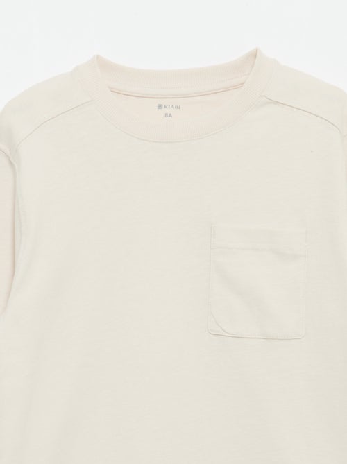 Camiseta de punto de manga larga - Kiabi Camiseta de punto de manga larga - Kiabi