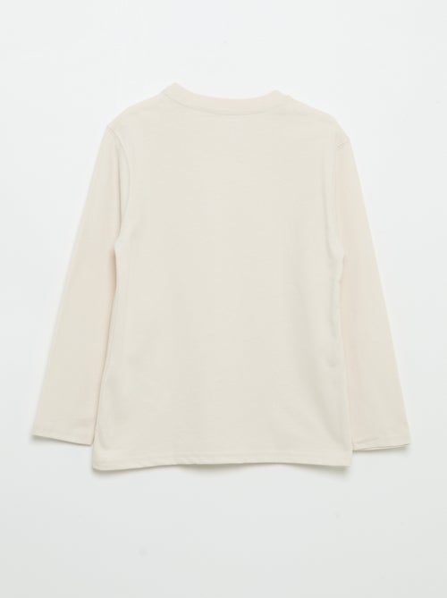Camiseta de punto de manga larga - Kiabi Camiseta de punto de manga larga - Kiabi