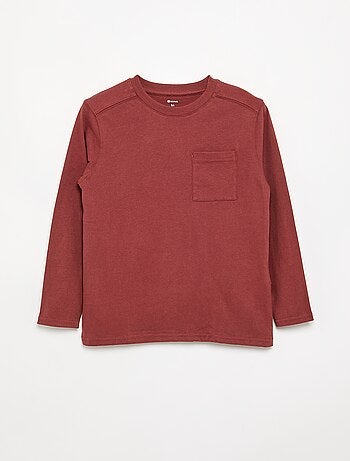Camiseta de punto de manga larga