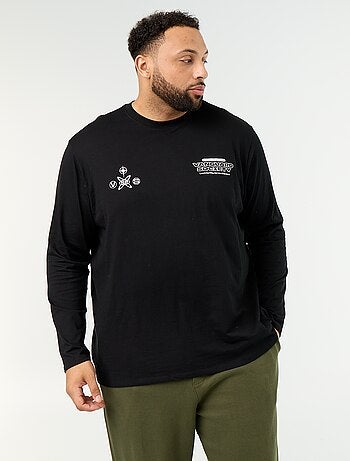 Camiseta de punto de manga larga