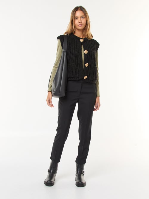 Camiseta de punto de manga larga - Kiabi