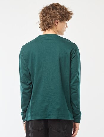 Camiseta de punto de manga larga