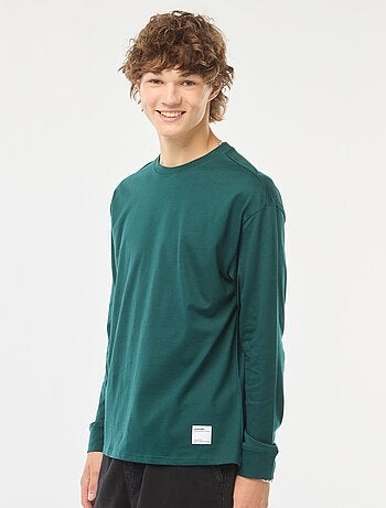 Camiseta de punto de manga larga