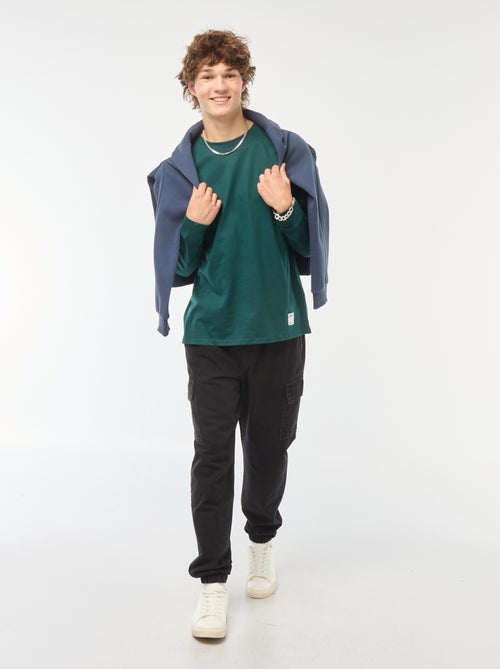 Camiseta de punto de manga larga - Kiabi