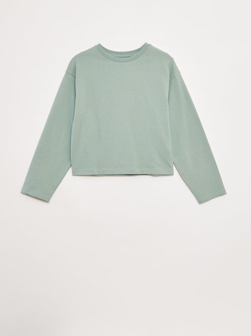 Camiseta de punto de manga larga - Kiabi