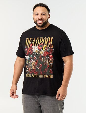 Camiseta de punto 'Deadpool' 'Marvel' de manga corta