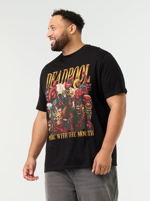 Camiseta de punto 'Deadpool' 'Marvel' de manga corta - Kiabi