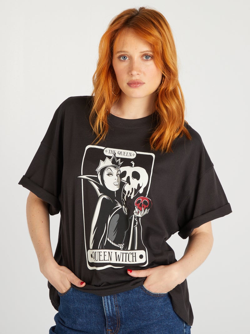 Camiseta de punto 'Disney' - Halloween NEGRO - Kiabi