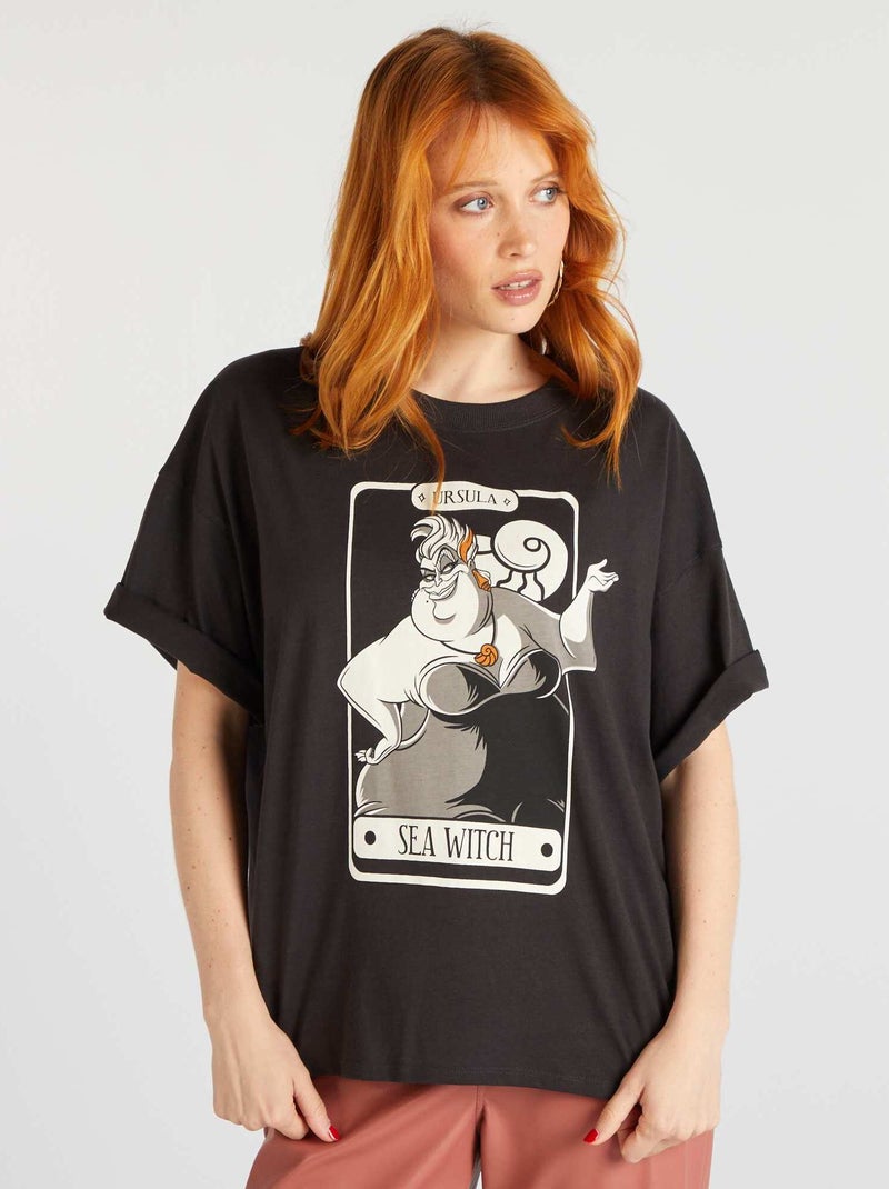 Camiseta de punto 'Disney' - Halloween NEGRO - Kiabi