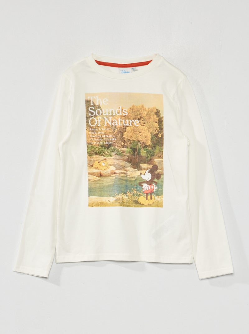 Camiseta de punto 'Disney' BEIGE - Kiabi