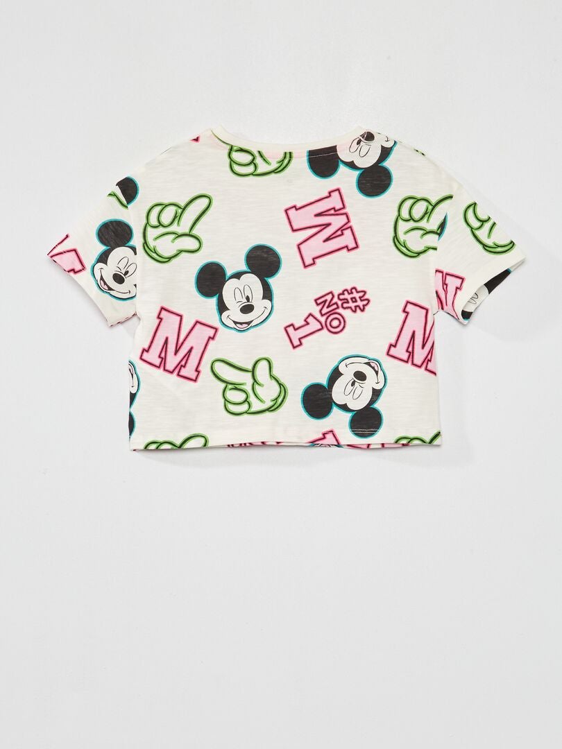 Camiseta de punto 'Disney' BLANCO - Kiabi