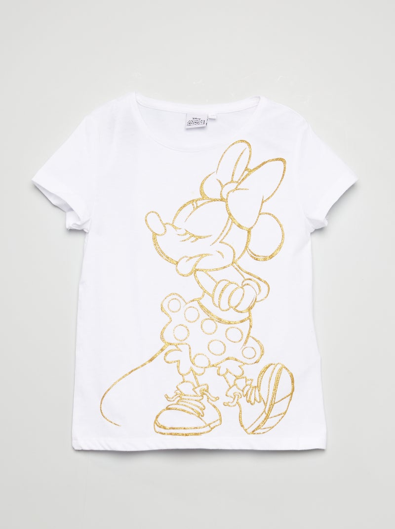 Camiseta de punto 'Disney' BLANCO - Kiabi
