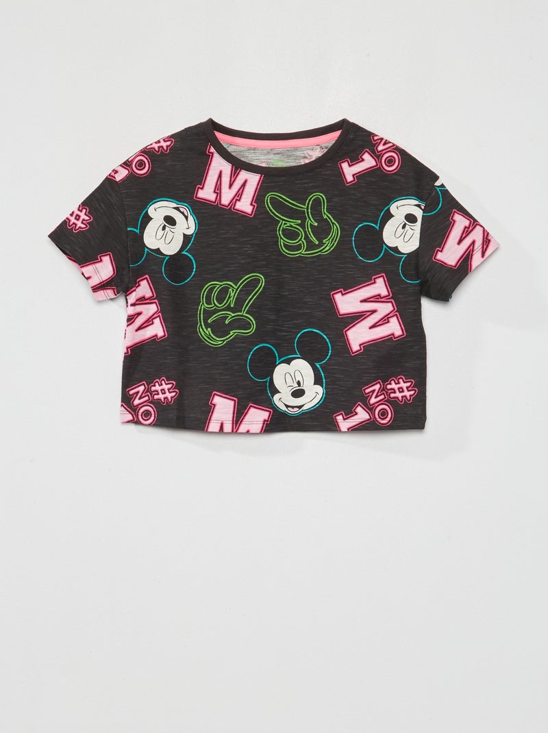 Camiseta de punto 'Disney' NEGRO - Kiabi