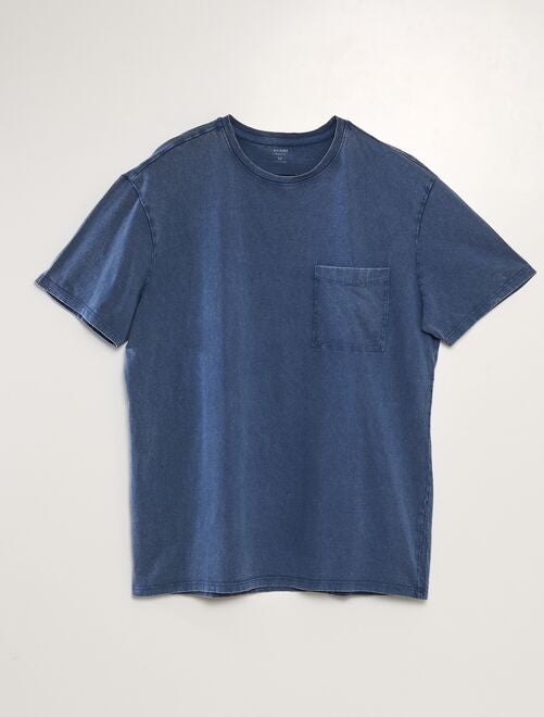 Camiseta de punto efecto descolorido - Kiabi
