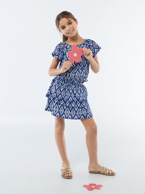 Camiseta de punto elástico - Kiabi