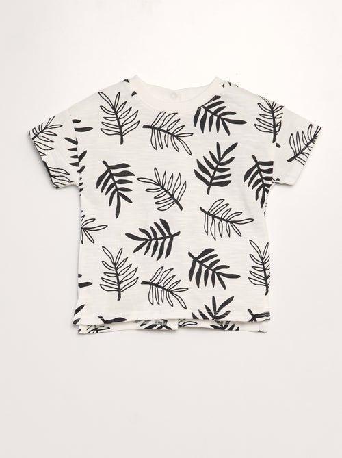 Camiseta de punto estampado - Kiabi