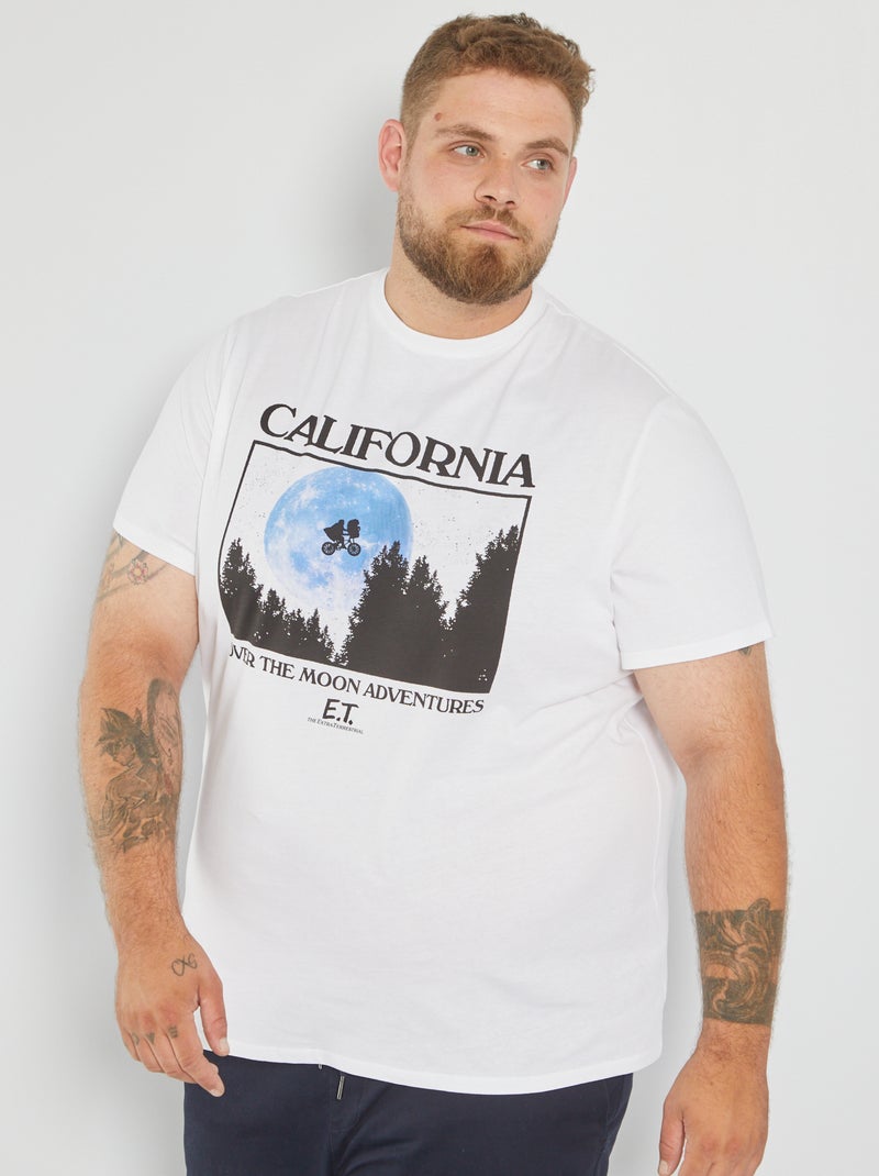 Camiseta de punto 'E.T.' BLANCO - Kiabi