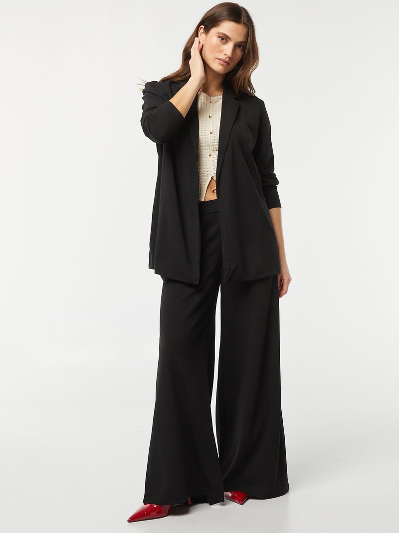 Camiseta de punto gofrado beige - Kiabi