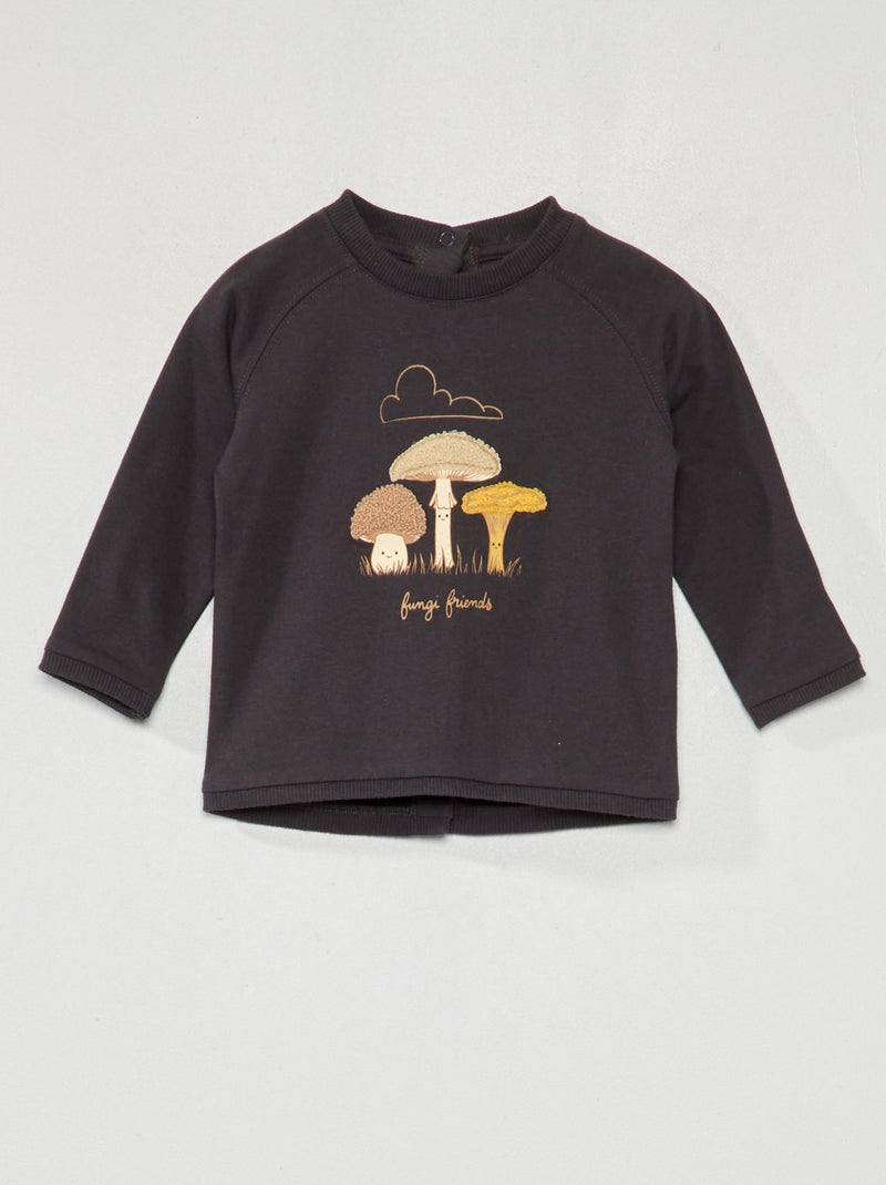 Camiseta de punto GRIS - Kiabi
