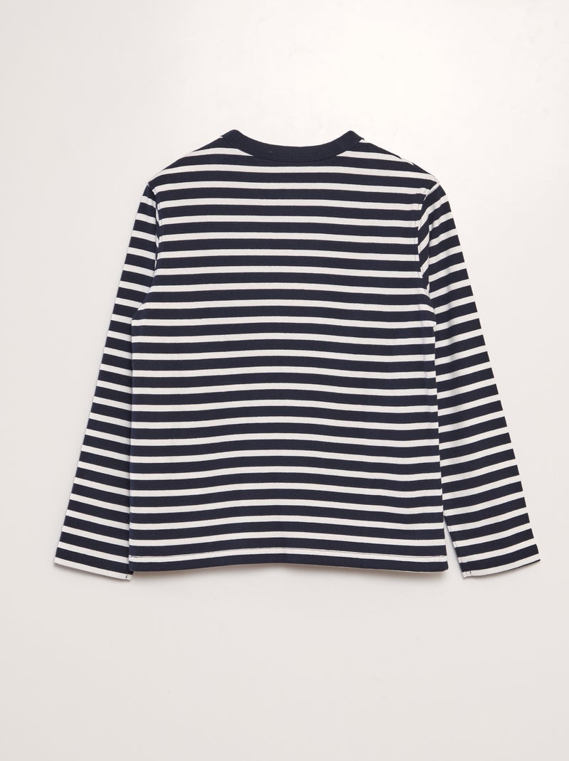 Camiseta de punto grueso - Tough Cotton¿ AZUL - Kiabi