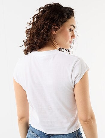 Camiseta de punto 'Hello Kitty' de manga corta