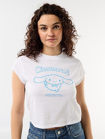 Camiseta de punto 'Hello Kitty' de manga corta