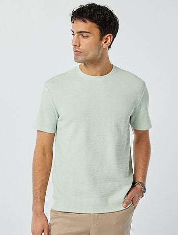 Camiseta de punto jacquard