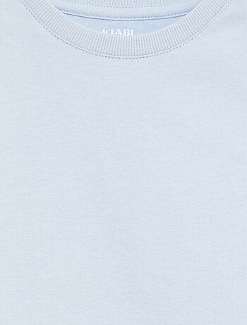 Camiseta de punto jersey de manga corta