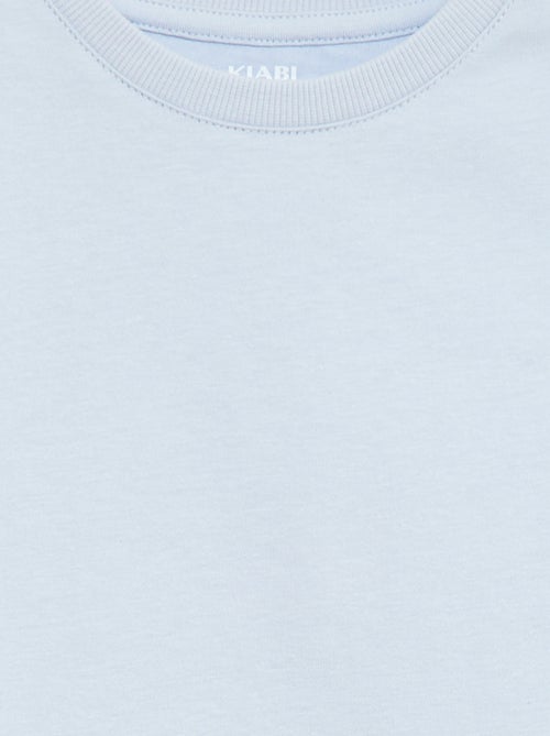 Camiseta de punto jersey de manga corta - Kiabi