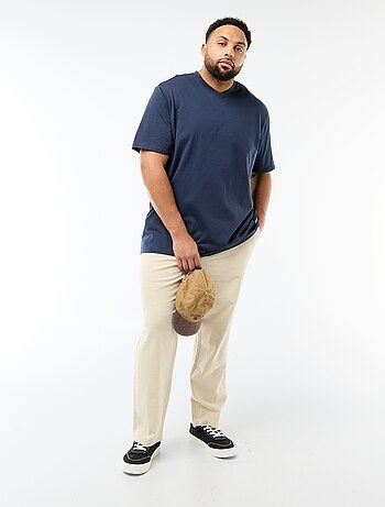 Camiseta de punto jersey de manga corta