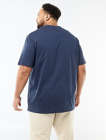 Camiseta de punto jersey de manga corta