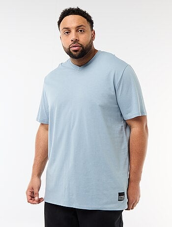 Camiseta de punto jersey de manga corta