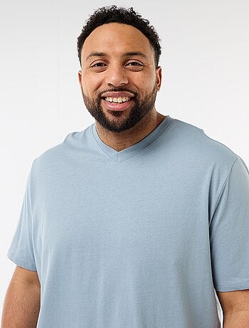 Camiseta de punto jersey de manga corta