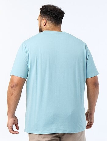 Camiseta de punto jersey de manga corta