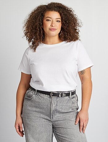 Camiseta de punto de manga corta