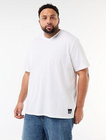 Camiseta de punto jersey de manga corta