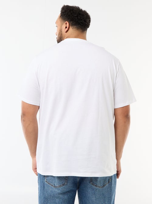 Camiseta de punto jersey de manga corta - Kiabi