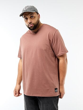 Camiseta de punto jersey de manga corta