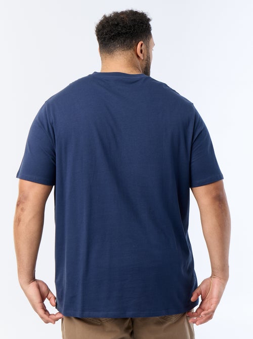 Camiseta de punto jersey de manga corta - Kiabi Camiseta de punto jersey de manga corta - Kiabi