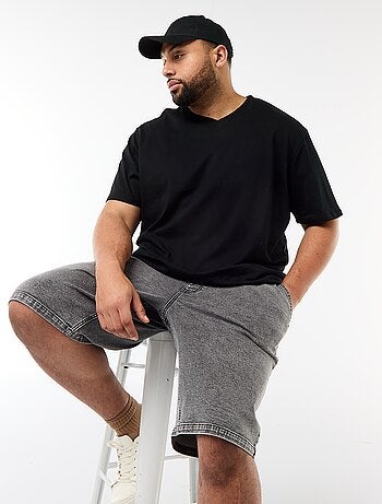 Camiseta de punto jersey de manga corta