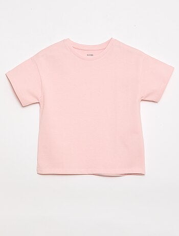 Camiseta de punto jersey de manga corta